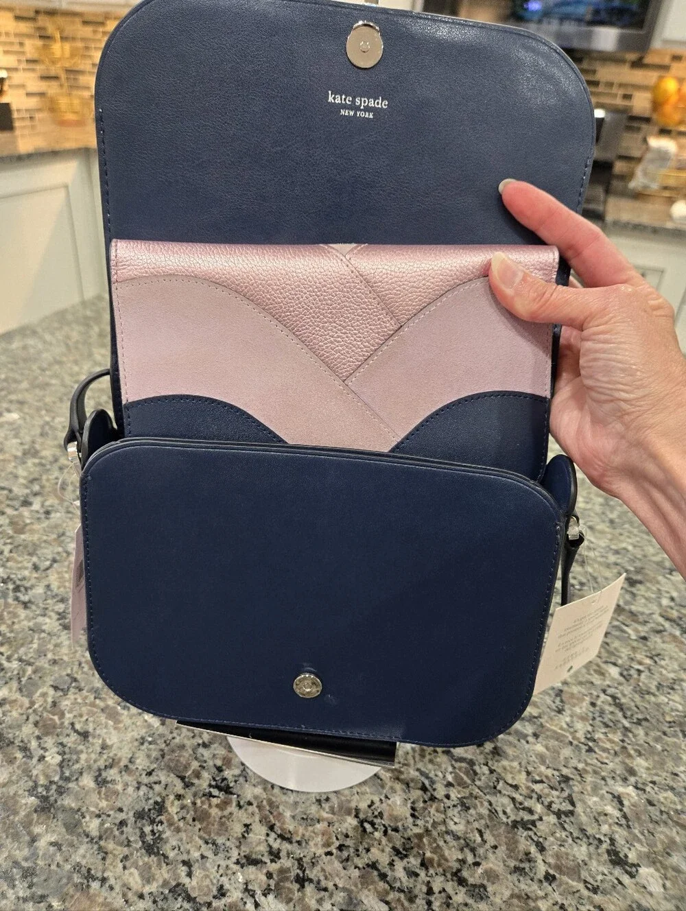 Kate Spade Nadine Patchwork SET Crossbody NWT $329 and Clutch Wallet EUC $189